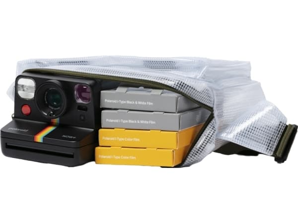 Polaroid Ripstop Crossbody Clear, Axelväska, Polaroid, Axelrem, Transparent