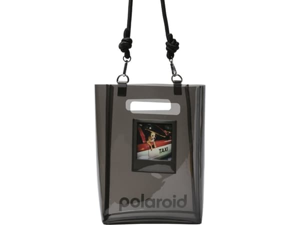 Polaroid Tpu Bucket Bag Black, Axelväska, Polaroid, Axelrem, Svart