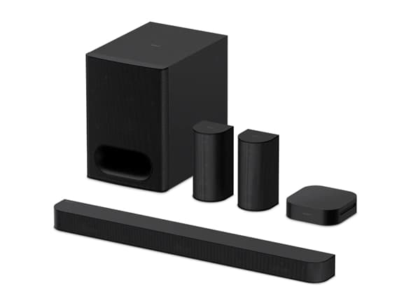 Sony 5.1ch Home Theatre System | HTS60 BRAVIA Theatre System 6 | Bluetooth | Speakers