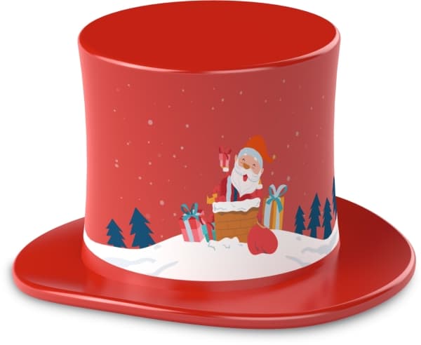 TechniSat Hat Christmas Magic, Red Pogo Pin Technology 2 GB minne (0050/9012) Rød