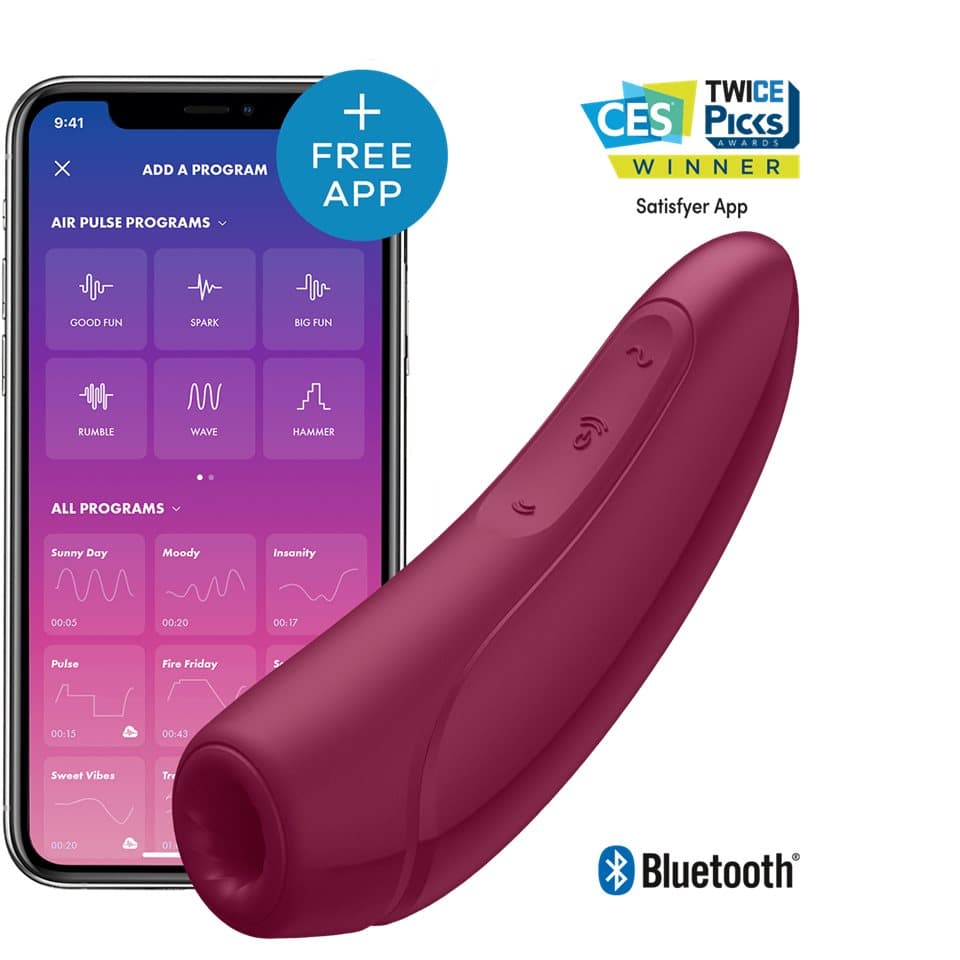 Curvy 1+ Lufttrycksvibrator med App