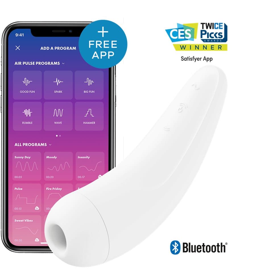 Curvy 2+ Lufttrycksvibrator med App