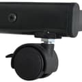 Miniatyrbillede 4 af 5: vidaXL magasinholder 47,5 x 43 x 133 cm sort A4