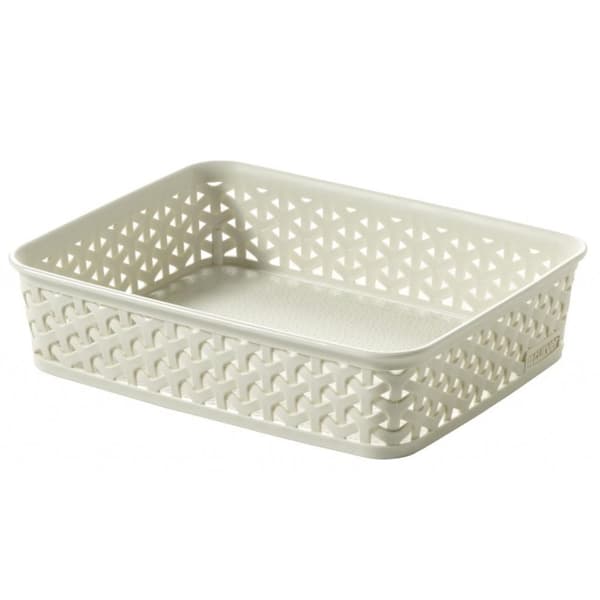 Curver My Style Rattan Wicker Storage Tray