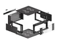 Miniatyrbillede 7 af 11: LANBERG HANGING 19" RACK CABINET 4U 570X600 QUICK ASSEMBLY
