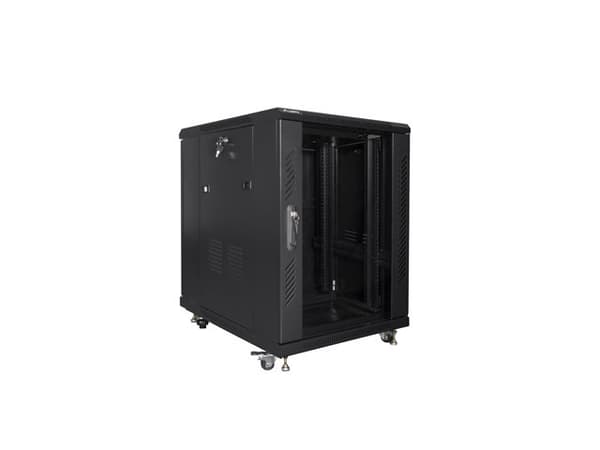 LANBERG FREE-STANDING 19" RACK CABINET 15U 600X800 BLACK