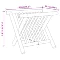 Miniatyrbillede 8 af 9: vidaXL magasinholder 42x30,5x34,5 bambus