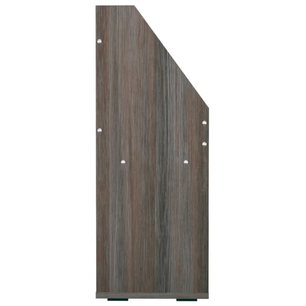 vidaXL magasinholder til børn 71x30x78,5 cm spånplade grå og sonoma-eg -  Magasinholdere