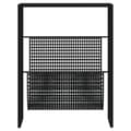 Miniatyrbillede 4 af 8: vidaXL magasinholder 35x15x45 cm stål sort -  Magasinholdere