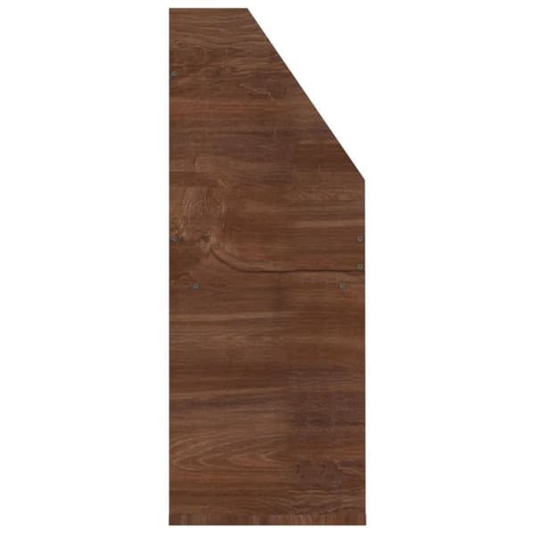 Lehtitelineet - Living Lasten lehtiteline ruskea tammi 71x30x78,5 cm tekninen puu