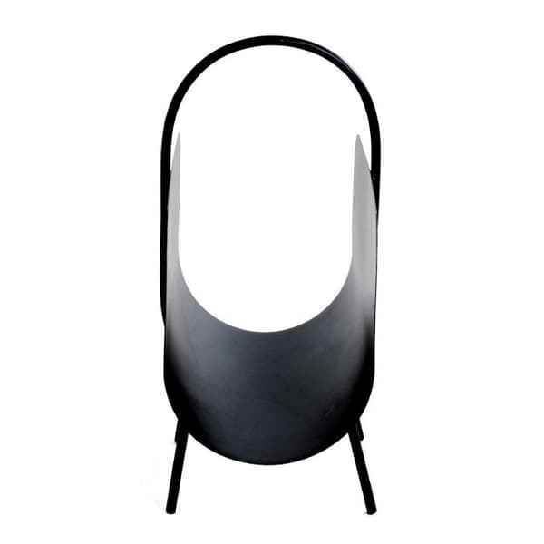 Design Tidningsställ "sero" 47cm Svartlackerad - Paris Prix