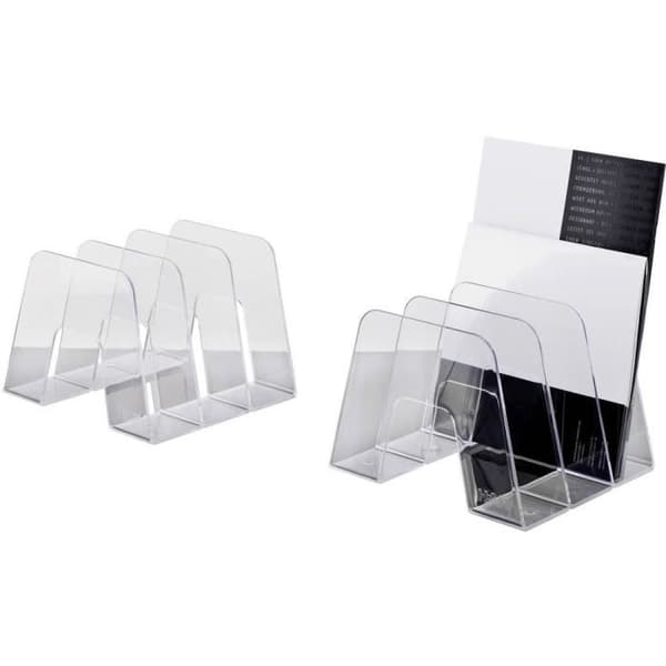 HAN SORTER 16200-23 Tidskriftsställ DIN A4, DIN C4 transparent, transparent Polystyren 1 st.