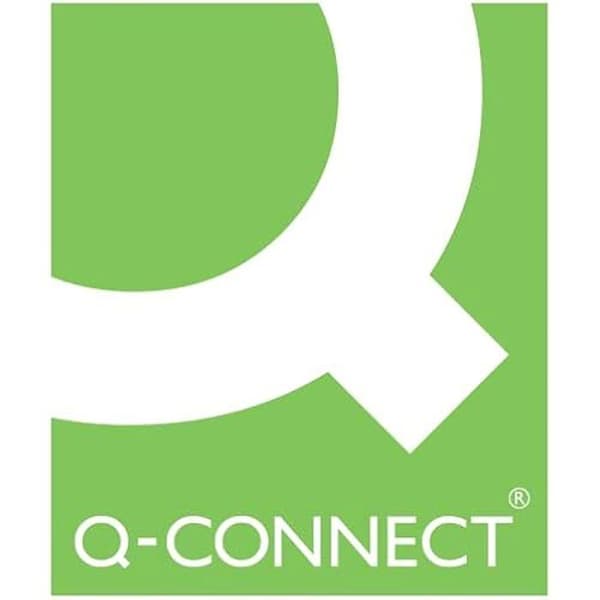 Måste stå - Q-CONNECT - Gul - Plast - Dimensioner 30x25x9 cm - Inomhusanvändning