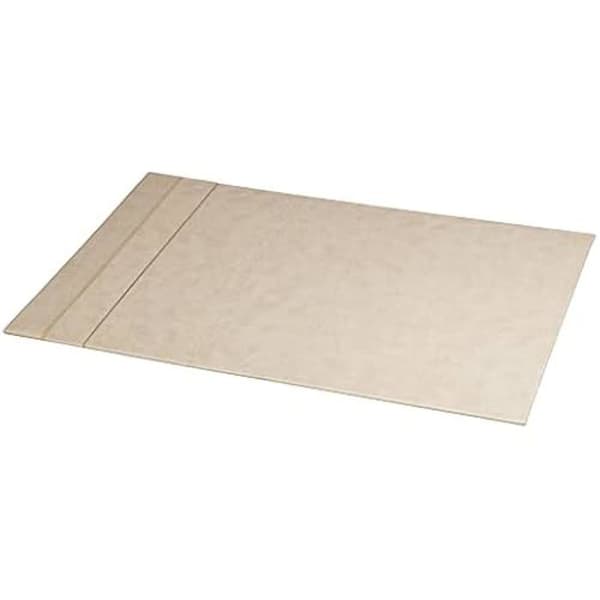 Sous-Main - RHODIA - 318805C - Simili Cuir Beige - 60 x 40 cm - Piqûres Sellier Orange