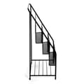Miniatyrbild 3 av 4: Design Metal Tidningsställ "agora" 69cm Svart - Paris Prix