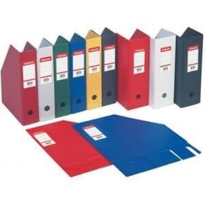Esselte tidningsställ, i pvc, röd, a4-format,...