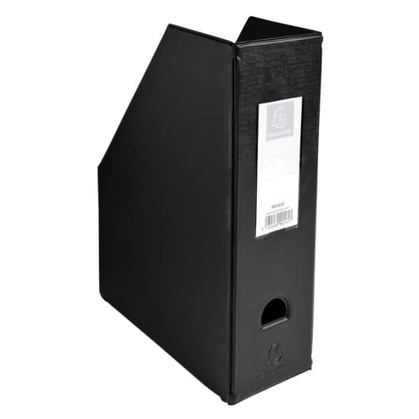 Tidningsställ Baksida 100mm PVC Svart