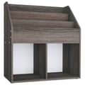 Miniatyrbild 2 av 2: Tidningsställ för barn grå 71x30x78,5cm konstruerat trä