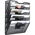 Miniatyrbild 1 av 4: Väggmonterad tidningsställ - EasyPAG - 5 fack - Metall - Svart - Kontorsorganisatör