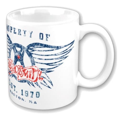 Aerosmith Boxed Standard Mug: Property of Logo