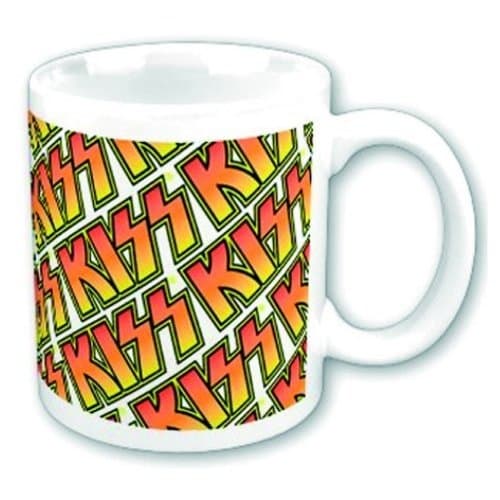 KISS Boxed Standard Mug: Tiles