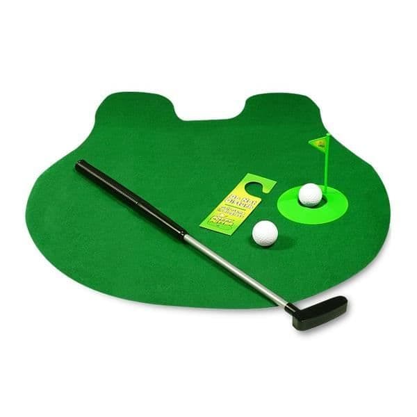 Golfspel för toaletter - Ovanligt - Grön matta - För vuxna - Blandat - Roligt