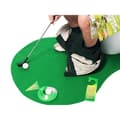 Miniatyrbild 1 av 2: Golfspel för toaletter - Ovanligt - Grön matta - För vuxna - Blandat - Roligt