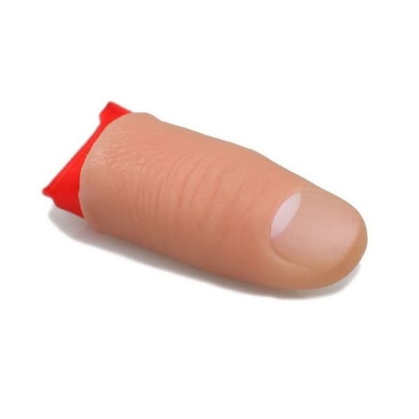 Dummy finger för magiskt trick - Magiska tillbehör - Storlek 2 x 4,5 cm - Lätt svårighetsgrad