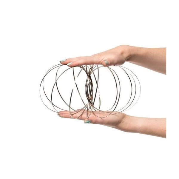 Magiskt armband - Ring 3D - Manipulationsspel - Metall - Diameter 12,5 cm
