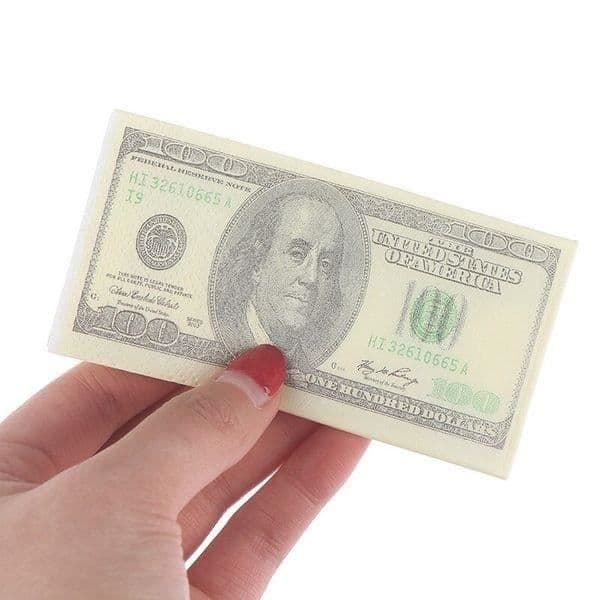 Falska näsdukar - Ej specificerat - 100 dollar - Vit - Vuxen - 10 enheter