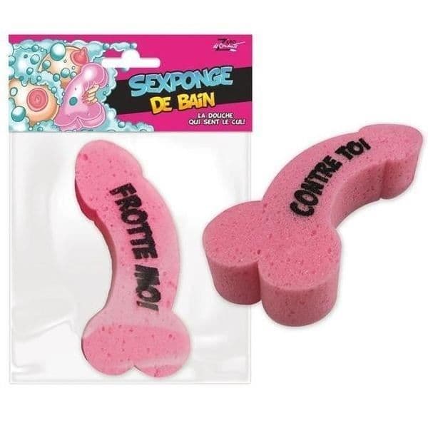 Badsponge - Ej specificerad - Rosa Zizi - 15 x 7 x 3 cm - Humor - Liten erotisk present