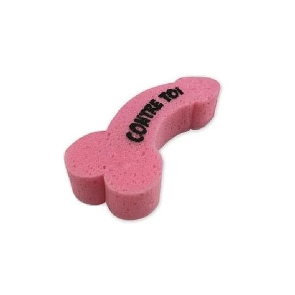 Badsponge - Ej specificerad - Rosa Zizi - 15 x 7 x 3 cm - Humor - Liten erotisk present