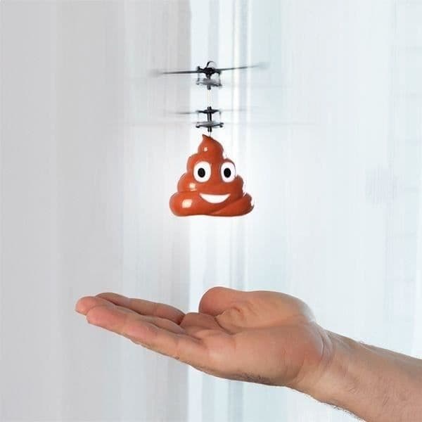 Helikopter - Ej specificerad - Avföringsemoji - Manuell kontroll - Uppladdningsbart batteri - 5 minuters flygning