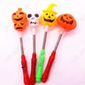 Miniatyrbild 3 av 4: Halloween Blinkande Stick Wand Barnleksak Pojke Flicka Party Atmosfär Pumpa Head Luminous Toy