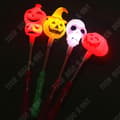 Miniatyrbild 2 av 4: Halloween Blinkande Stick Wand Barnleksak Pojke Flicka Party Atmosfär Pumpa Head Luminous Toy