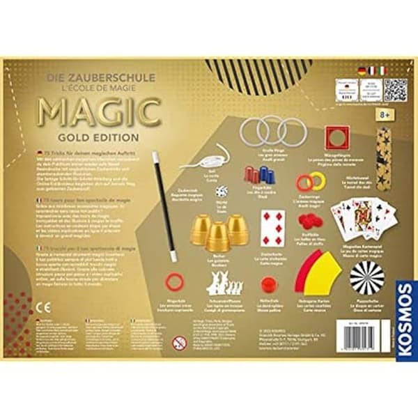 Magisk kit - KOSMOS - Magic Gold Edition - 75 delar - Från 8 år - Unisex