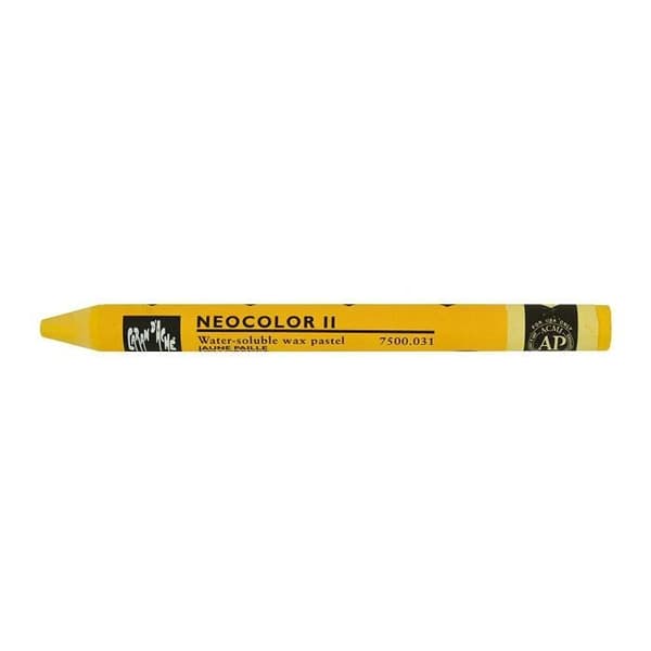 Caran d'Ache Coffret boisl 84 pasteller av vattenlöslig vax - Neocolor II - 7500.484