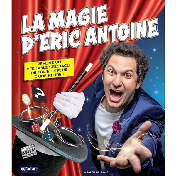 Megagic D'ERIC Magic Box Eric Antoine, EAC, Röd