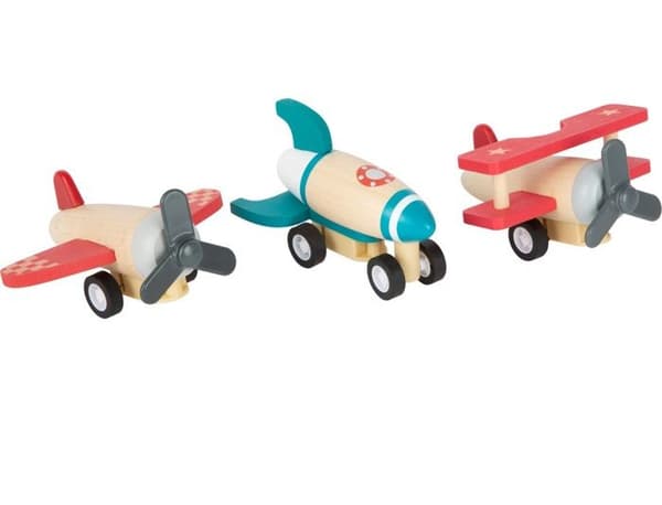 SMALL FOOT 11884 VINDUPPLAN SET MED TRE STORA PLAN, I LÅDA