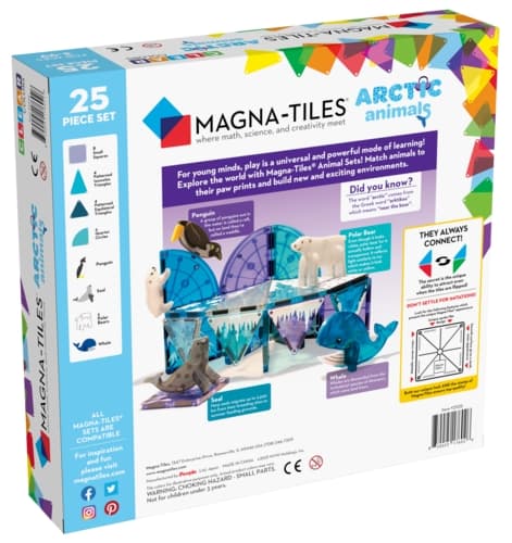Magna-fliser, Arctic Animals - 25 stk
