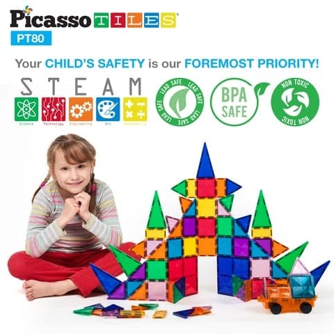 Picasso-Fliser 80 stk med bil