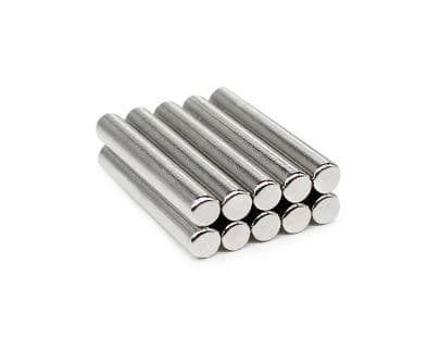 10 st 3 x 20 mm Neodymium Magneter NdFeB