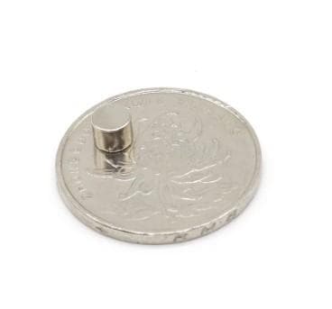 10 st 5 x 4 mm Neodymium Magneter NdFe