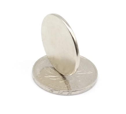 5 st 25 x 2 mm Neodymium Magneter NdFe