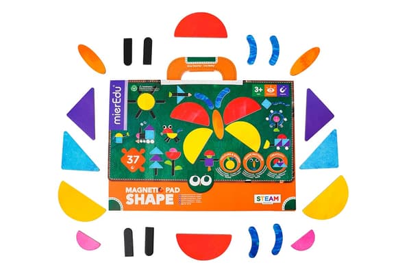 Magnetisk spillebrett fra mieredu - Shapes