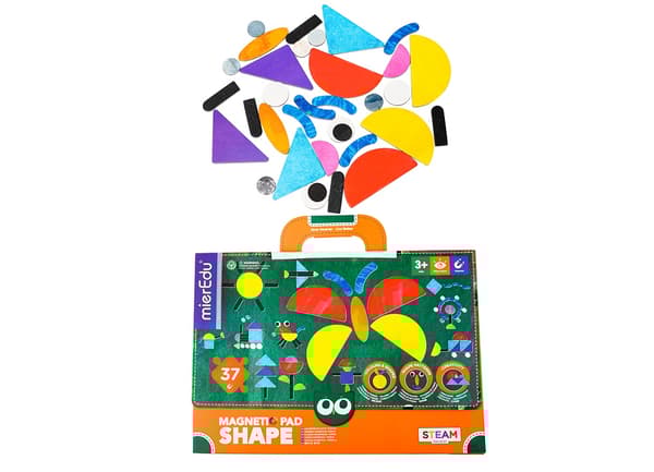 Magnetisk spillebrett fra mieredu - Shapes