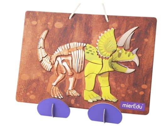 Magnetisk legetavle fra mieredu - Triceratops
