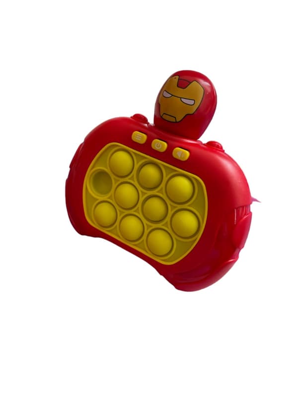 Elektroniskt, anti-stress arkadspel Pop It - Iron Man