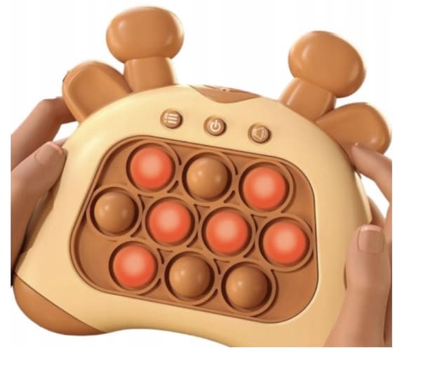 Elektroniskt, anti-stress arkadspel Pop It - Giraffe