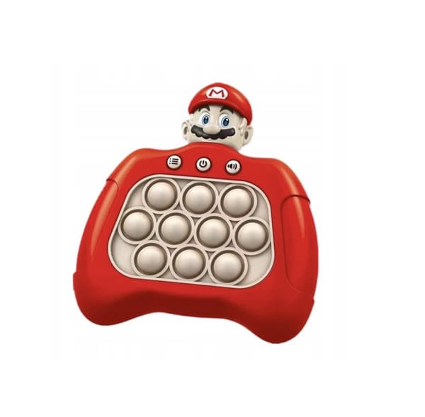 Elektroninen, stressiä estävä arcade-peli Pop It - Super Mario